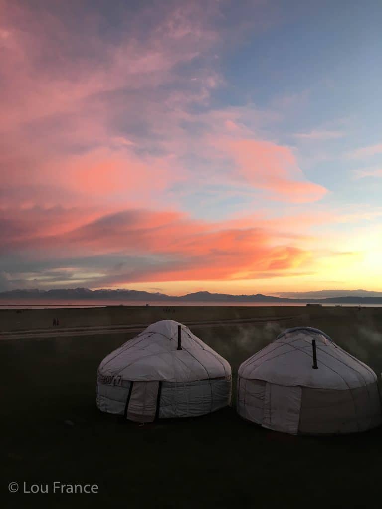 Stay in yurts on your tour of Kyrgyzstan