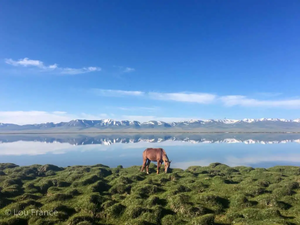 A visit to Song Kol lake is a must when backpacking Kyrgyzstan