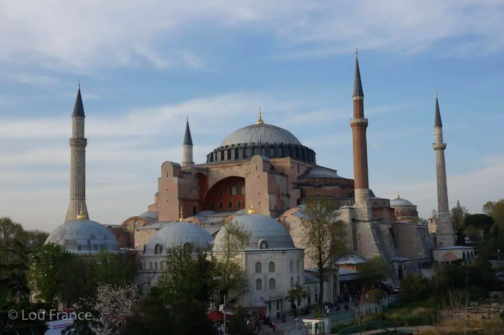 Start an Istanbul to Cappadocia road trip at the  Hagia Sofia in Istanbul