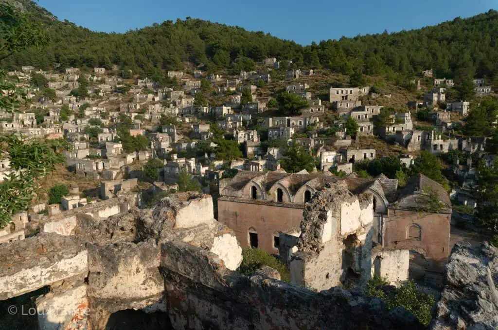 A ruined Greek town is a top place in Turkey to visit