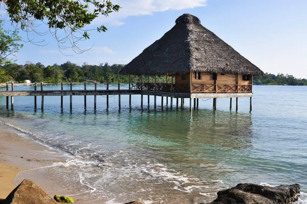 Panama, Bocas del Toro. A well earned rest after a massive road trip from Alaska to Panama.