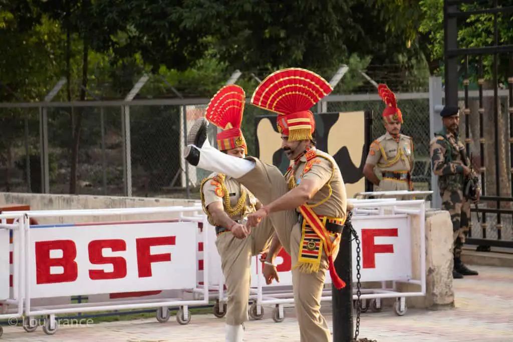 Watching the uniquely Indian experience of the wagah border ceremony