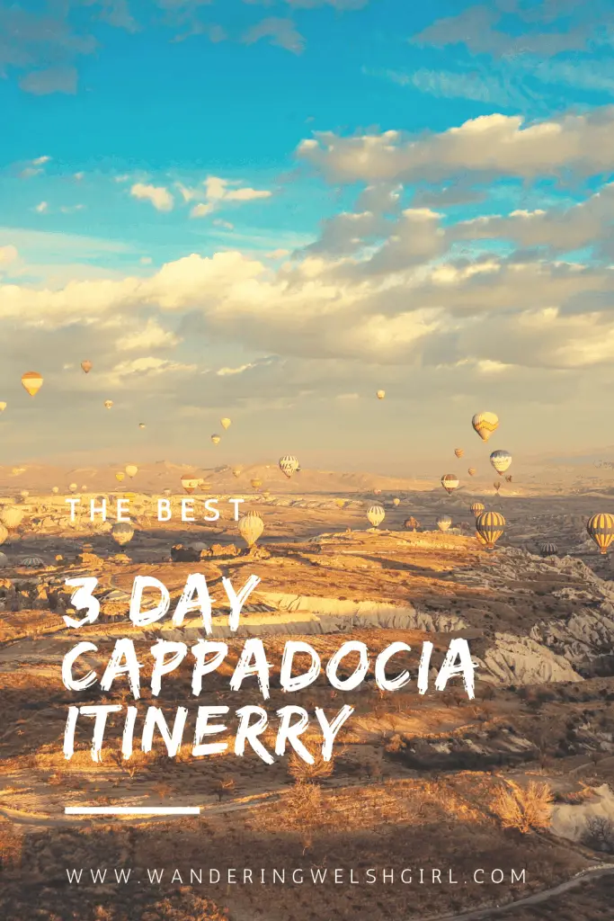 Cappadocia is a must visit destination on a trip to Turkey. Discover the top sights to see with this 3 day Cappadocia itinerary.