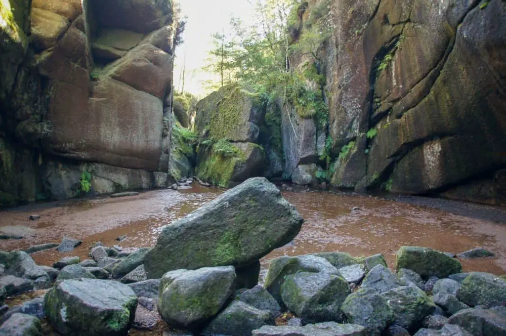 Burn o'vat is a great winter walk in Scotland