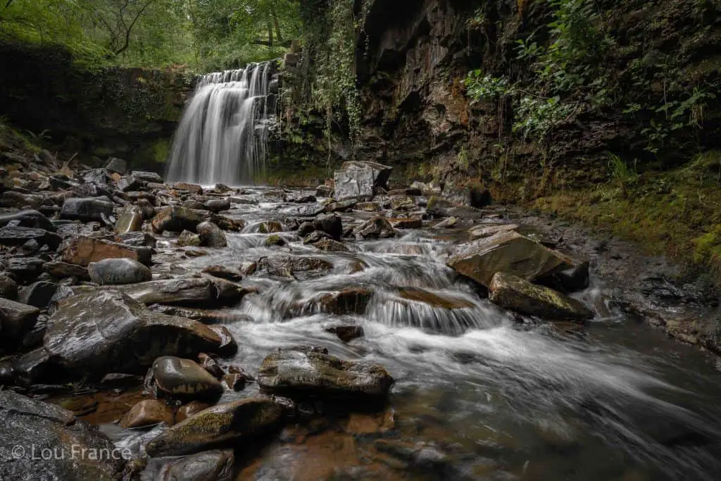 Cwm Gwrelych is a hidden gem of a waterfall in Wales