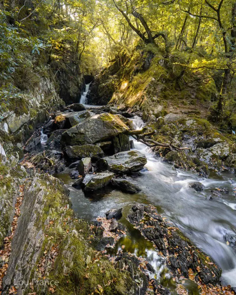 Nantcol is a lesser-known Snowdonia waterfall