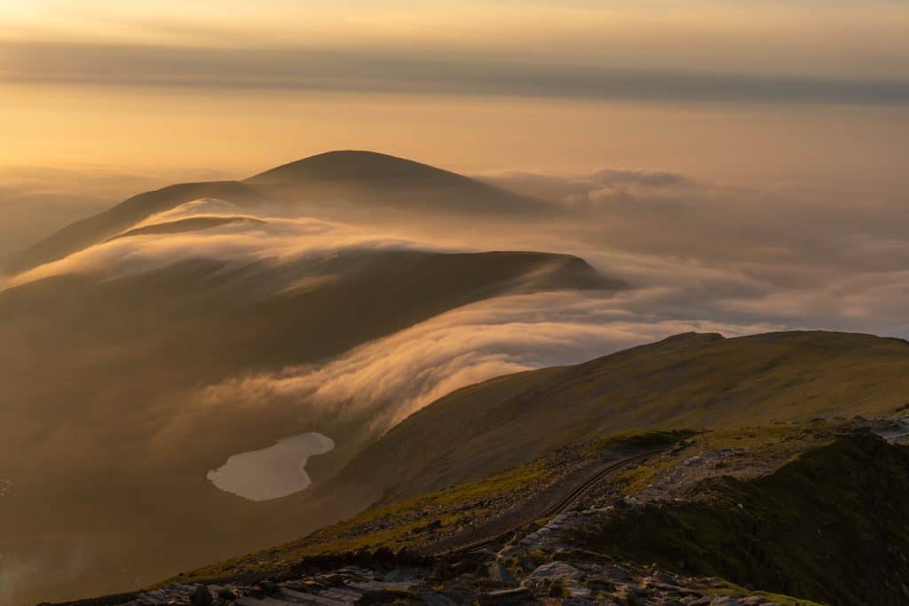 Plan your road trip to arrive for  sunsets or cloud inversions
