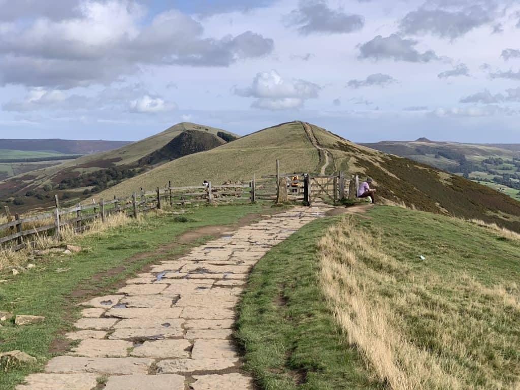 The Great Ridge is a top UK in the Peak District
